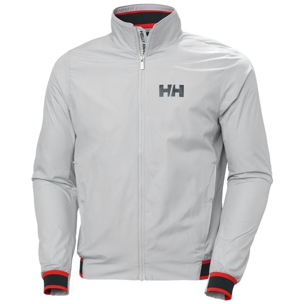 Kurtka wodoodporna Helly Hansen Salt. Szare kurtki męskie Helly Hansen, m, bez wzorów, z syntetyku, bez kaptura. Za 565.00 zł.
