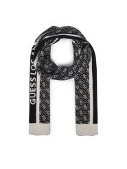 Guess Szalik W4BZ22 Z3JD2 Czarny. Czarne szaliki i chusty damskie Guess, z aplikacjami, z poliesteru. Za 234.99 zł.