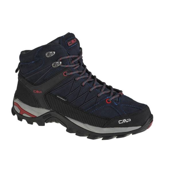 Buty trekkingowe męskie, CMP Rigel Mid. Brązowe trekkingi męskie CMP, trekkingowe. Za 319.09 zł.