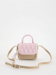Torebka listonoszka Miffy - różowy. Czerwone torby i plecaki dziecięce Reserved, ze skóry. W wyprzedaży za 35.99 zł.