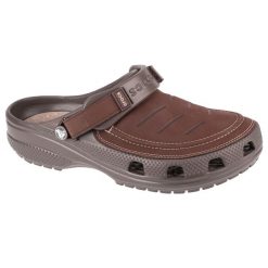 Buty do chodzenia męskie Crocs Yukon Vista Ii Clog. Klapki męskie Crocs, bez wzorów, z materiału. W wyprzedaży za 249.00 zł.