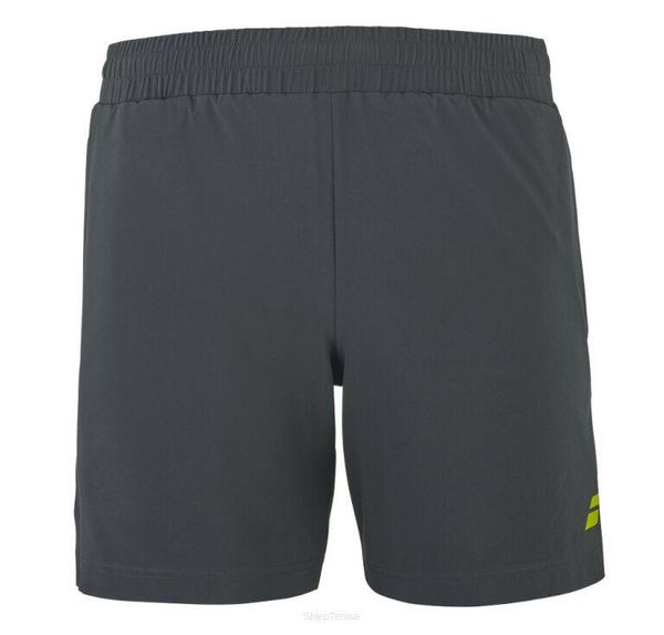 Spodenki tenisowe Babolat Aero Short. Szare szorty męskie BABOLAT, l, bez wzorów, z elastanu. Za 189.00 zł.
