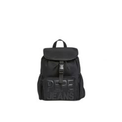 Plecak damski Pepe Jeans Gaetana. Czarne plecaki damskie Pepe Jeans, bez wzorów, z jeansu. Za 287.40 zł.