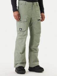 Quiksilver Spodnie snowboardowe Utility EQYTP03220 Zielony Modern Fit. Zielone spodnie snowboardowe męskie Quiksilver, m, bez wzorów, z syntetyku, narciarskie. Za 779.99 zł.
