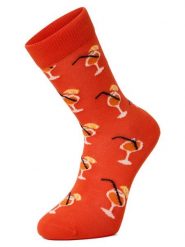 Happy Socks Skarpety Mężczyźni czerwony|pomarańczowy, 41-46. Brązowe skarpety męskie Happy Socks, bez wzorów, z dzianiny. Za 49.95 zł.