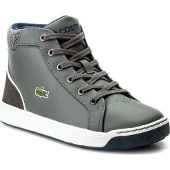 Sneakersy LACOSTE - Explorateur Lace 317 1 Caj 7-34CAJ0003248 Dk Grey. Trampki i tenisówki chłopięce Lacoste, z materiału. W wyprzedaży za 279.00 zł.