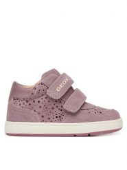 Geox Sneakersy B Biglia Girl B564CA 00722 C8006 Różowy. Czerwone buty sportowe dziewczęce Geox, bez wzorów, ze skóry, bez zapięcia. Za 299.99 zł.