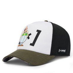 Czapka z daszkiem Capslab. Białe czapki i kapelusze damskie CapsLab, bez wzorów. Za 143.99 zł.