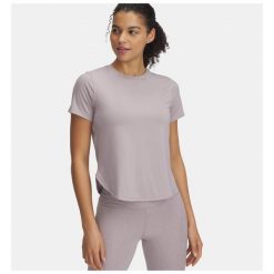 T-Shirt Damski Under Armour Koszulka Sportowa Do Biegania. Koszulki sportowe damskie Under Armour, bez wzorów, bez kołnierzyka, bez ramiączek, do biegania. Za 229.99 zł.