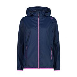 Kurtka przeciwdeszczowa damska CMP. Czerwone kurtki damskie CMP, bez wzorów, bez kaptura. Za 249.99 zł.