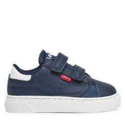 Sneakersy Levi's®. Niebieskie trampki i tenisówki chłopięce bez wzorów, bez zapięcia. Za 129.99 zł.