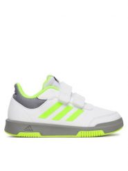 Adidas Sneakersy Tensaur Hook and Loop JQ2867 Biały. Białe buty sportowe chłopięce Adidas, bez wzorów, ze skóry, bez zapięcia. Za 149.99 zł.