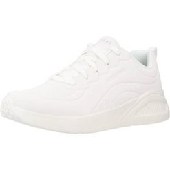 Tenisówki Skechers Model Uno Lite-lighter One Kolor Biały. Białe obuwie sportowe damskie Skechers, bez wzorów, z tkaniny, tenisowe, Skechers Sport. Za 309.30 zł.