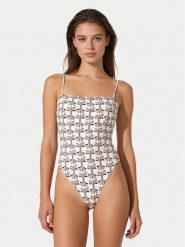 RVCA Strój kąpielowy Lauryn Alvarez 23O301503 Kremowy. Białe kostiumy jednoczęściowe damskie RVCA, l, bez wzorów. Za 399.99 zł.