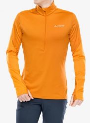 Bluza polarowa męska Vaude Livigno Halfzip II. Brązowe bluzy męskie Vaude, m, bez wzorów, z elastanu, bez kaptura. Za 197.99 zł.