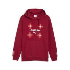 Męska bluza z kapturem FtblCulture Szwajcaria PUMA. Białe bluzy męskie Puma, m, bez wzorów, z dzianiny, z kapturem. Za 266.59 zł.