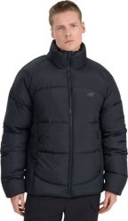 Kurtka męska 4f Kurtka puchowa męska M0707 głęboka czerń 4FRAW25TDJAM0707 20S M. Kurtki męskie 4f, m, bez wzorów, z puchu, bez kaptura. Za 423.59 zł.