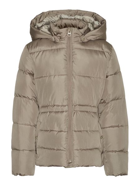 Vero Moda Girl Kurtka zimowa 10290901 Beżowy Regular Fit. Brązowe buty zimowe dziewczęce Vero Moda Girl, bez wzorów, z syntetyku, bez zapięcia. Za 149.99 zł.