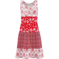 Sukienka bonprix truskawkowy z nadrukiem. Sukienki damskie marki bonprix. Za 37.99 zł.