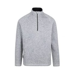 Trespass Corsham - Męski polar Szary Marl. Szare kurtki męskie Trespass, m, bez wzorów, z polaru, sportowe, bez kaptura. Za 268.99 zł.