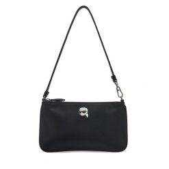Torebka KARL LAGERFELD. Czarne torebki do ręki damskie KARL LAGERFELD, bez wzorów, klasyczne, bez dodatków. Za 329.99 zł.