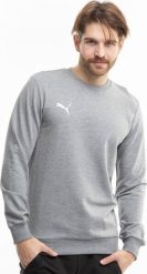 Puma Bluza męska Puma Team Goal Casuals Crew Neck Sweat szara 658592 33 2XL. Szare bluzy męskie Puma, m, bez wzorów, bez kaptura. Za 169.99 zł.