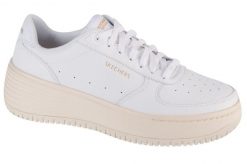 Buty sportowe do chodzenia damskie, Grand 92 - Be Lifted. Białe obuwie sportowe damskie Skechers, bez wzorów, z materiału, trekkingowe. Za 249.99 zł.