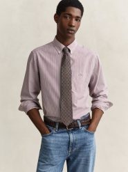 Gant Koszula Mężczyźni Regular Fit Bawełna czerwony, XL. Czerwone koszule męskie GANT, m, bez wzorów, z bawełny, sportowe, bez kołnierzyka, bez ramiączek. Za 499.95 zł.