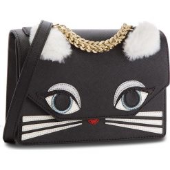 Torebka KARL LAGERFELD - 86KW3108 Black. Czarne torebki do ręki damskie marki KARL LAGERFELD, ze skóry. Za 1,339.00 zł.