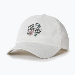 Czapka z daszkiem damska Rip Curl Holiday 5 Panel. Białe czapki i kapelusze damskie Rip Curl, bez wzorów. Za 49.99 zł.