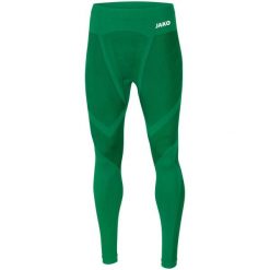 Legginsy Jako long Comfort 2.0. Zielone legginsy sportowe męskie Jako, bez wzorów, na fitness i siłownię. Za 219.50 zł.