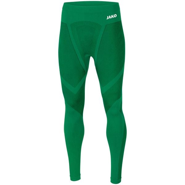 Legginsy Jako long Comfort 2.0. Zielone legginsy sportowe męskie Jako, bez wzorów, na fitness i siłownię. Za 219.50 zł.