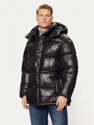 Jack & Jones Kurtka zimowa Green Point 12268209 Czarny Loose Fit. Czarne kurtki męskie Jack & Jones, na zimę, l, bez wzorów, z syntetyku, bez kaptura. Za 329.99 zł.