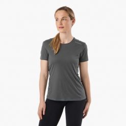 Koszulka treningowa damska Swedemount Ultra Light Tee szybkoschnąca. Zielone koszulki sportowe damskie SWEDEMOUNT, m, bez wzorów, z materiału, bez kołnierzyka. Za 116.99 zł.