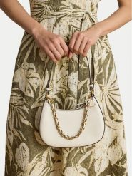 LAUREN RALPH LAUREN Torebka 431P11747006 Kremowy. Białe torebki do ręki damskie Lauren Ralph Lauren, bez wzorów, ze skóry, bez dodatków. Za 1,599.00 zł.