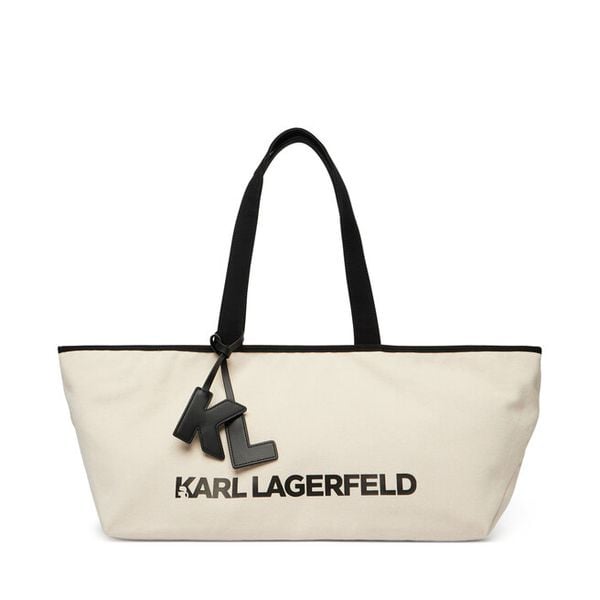 Torebka KARL LAGERFELD. Brązowe torebki do ręki damskie KARL LAGERFELD, bez wzorów, bez dodatków. Za 363.99 zł.