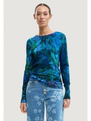 Desigual Sweter JERS_SUECIA Zielony Casual Fit. Zielone swetry damskie Desigual, l, bez wzorów, casualowe, bez kołnierzyka, bez ramiączek, bez kaptura. Za 379.99 zł.