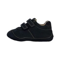 Buty dziecięce Geox Tutim. Niebieskie buty sportowe chłopięce Geox, bez wzorów, bez zapięcia. Za 179.99 zł.