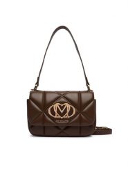 LOVE MOSCHINO Torebka JC4031PP1PLC0300 Brązowy. Brązowe torebki do ręki damskie Love Moschino, bez wzorów, ze skóry, bez dodatków. Za 1,009.00 zł.