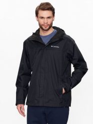 Columbia Kurtka przeciwdeszczowa Watertight™ II 1533898 Czarny Regular Fit. Czarne kurtki męskie Columbia, m, bez wzorów, z syntetyku, outdoorowe. Za 309.99 zł.