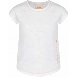 T-shirt dla dziewczynki Bua 158-164 – 98% bawełna, efekt 3D. Fioletowe t-shirty i topy dla dziewczynek LOOP, bez wzorów, z bawełny, bez ramiączek. Za 44.33 zł.