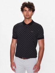 JOOP! Polo 30036150 Czarny Modern Fit. Czarne koszulki polo męskie JOOP!, l, bez wzorów, z bawełny, bez ramiączek. Za 419.99 zł.