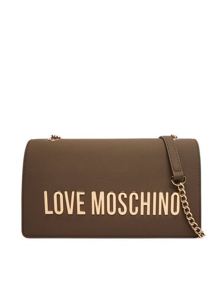 LOVE MOSCHINO Torebka JC4192PP1OKD0203 Brązowy. Brązowe torebki do ręki damskie Love Moschino, bez wzorów, ze skóry, bez dodatków. Za 939.99 zł.