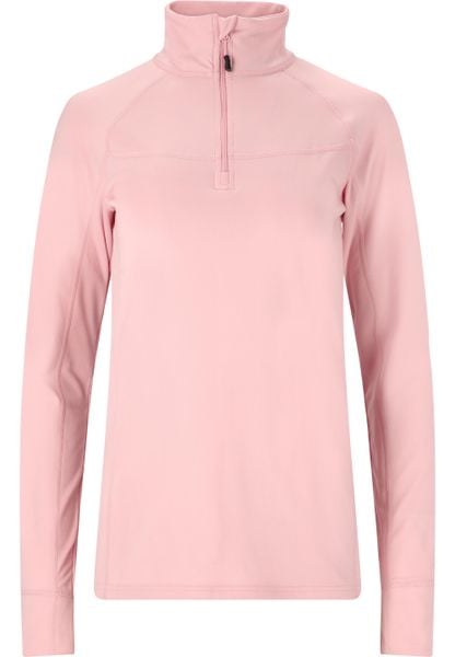 Bluza narciarska damska Whistler Blume. Czarne bluzy damskie Whistler, bez wzorów, z elastanu, bez kaptura. Za 111.99 zł.