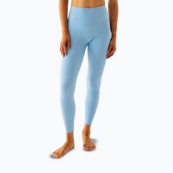 Legginsy do jogi damskie JoyInMe Oneness Yoga 7/8. Niebieskie legginsy damskie Joy in me, s, bez wzorów, z elastanu. Za 379.99 zł.