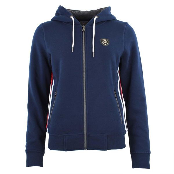 Damska bluza polarowa Peak Mountain Acharles. Niebieskie bluzy damskie Peak Mountain, bez wzorów, z polaru, bez kaptura, narciarskie. W wyprzedaży za 238.00 zł.