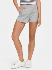 ONLY Szorty sportowe Sweat 15245800 Szary Regular Fit. Szare szorty sportowe damskie Only, l, bez wzorów, z bawełny, sportowe. Za 59.99 zł.