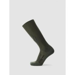 Defender Merino High Socks. Brązowe skarpety męskie UYN, bez wzorów. Za 105.99 zł.