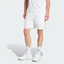 Szorty Club Tennis Climacool 2-in-1. Białe krótkie spodenki sportowe męskie Adidas, l, bez wzorów, tenisowe, climacool (adidas). Za 219.00 zł.