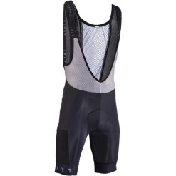 Spodenki kolarskie (na szelkach) z pampersem LEATT Bib MTB Endurance 5.0. Czarne krótkie spodenki sportowe męskie LEATT, l, bez wzorów, rowerowe. W wyprzedaży za 629.10 zł.
